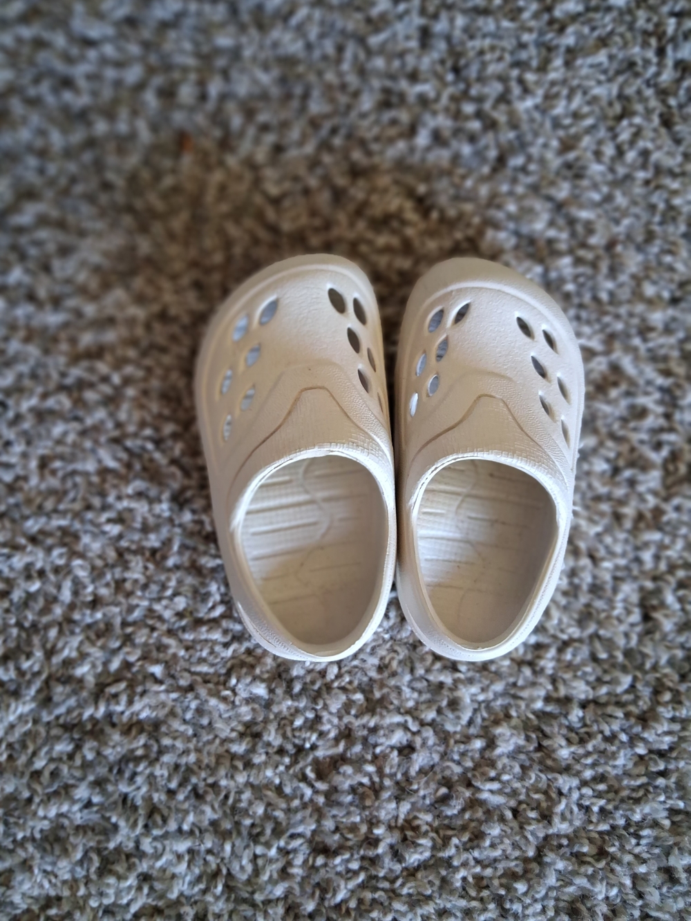 Kids White Clog Shoes